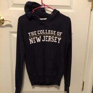 The College of New Jersey sweatshirt size small